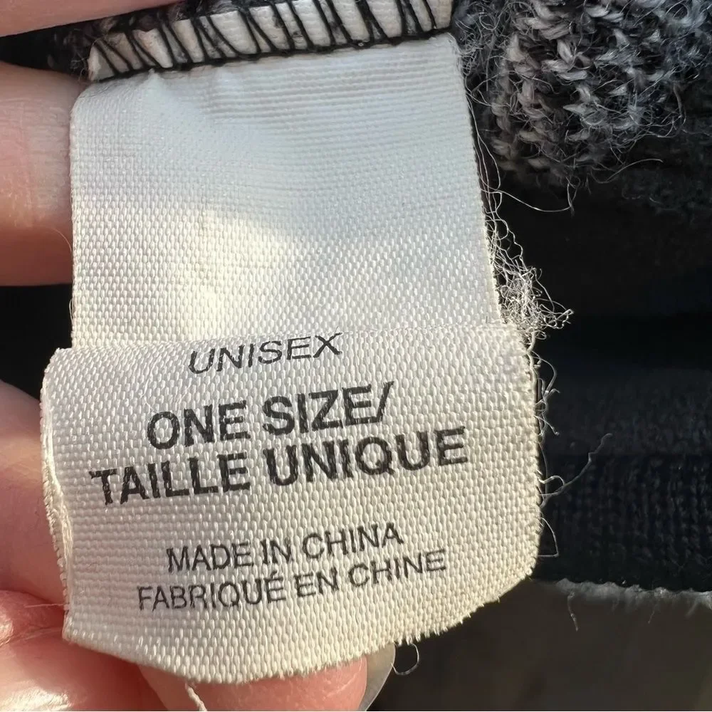 KiDs NORTH FACE Wool-Blend Argyle Beanie One-Size EUC